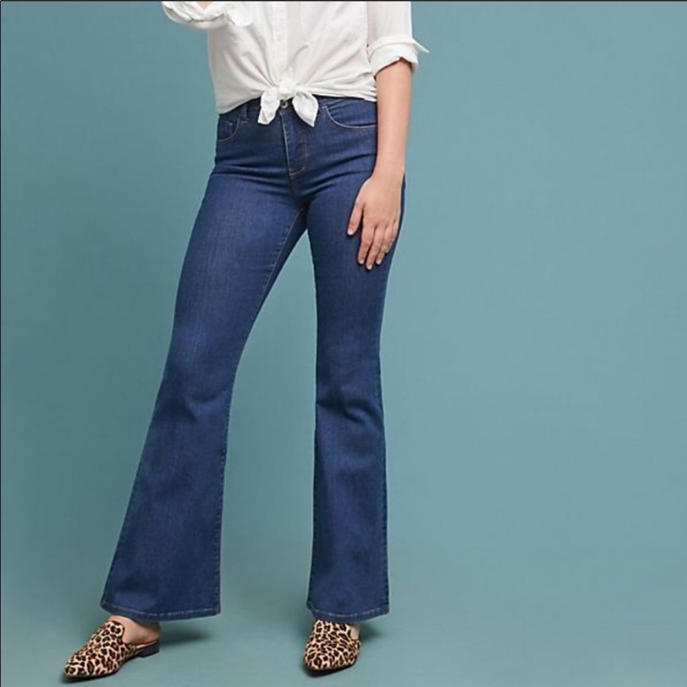 NWT Anthropologie High Rise Flare Jeans